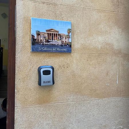 Le Colonne Del Massimo Apartment Παλέρμο Εξωτερικό φωτογραφία